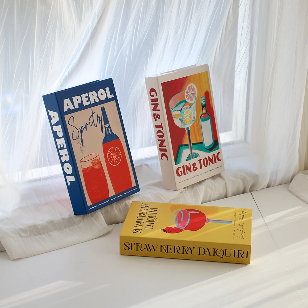 Fake Book Decoration Storage Box