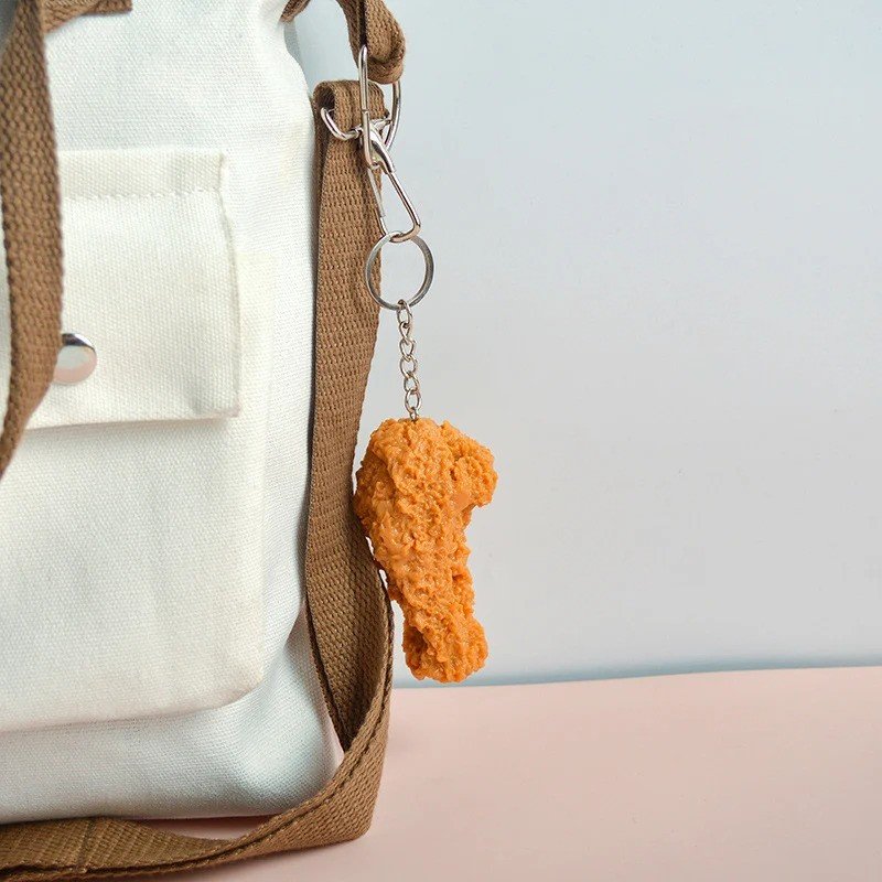 Fried Chicken Keychain