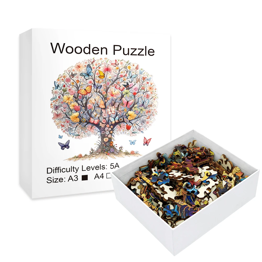 Tree Wooden Puzzle