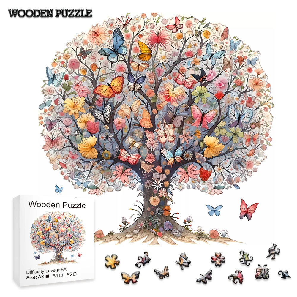 Tree Wooden Puzzle
