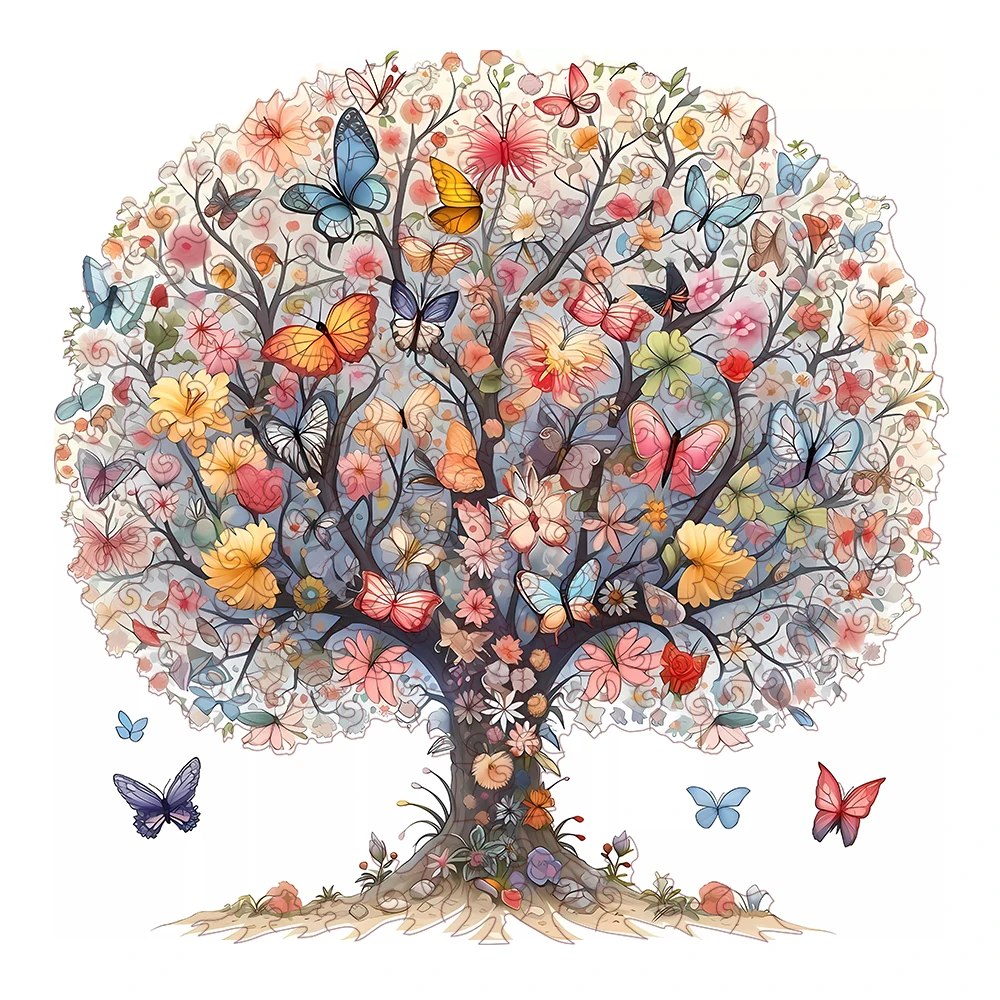 Tree Wooden Puzzle